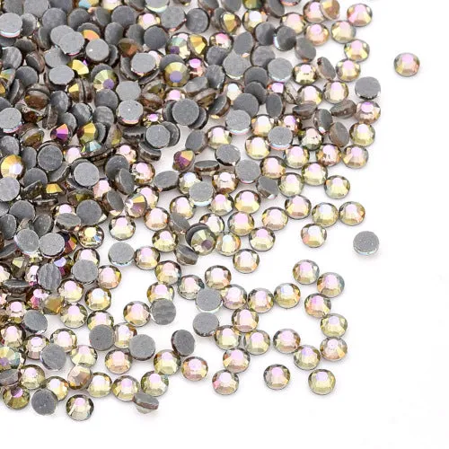 Rhinestones, Hot Fix, Iron On, Jet Brown Flare, DMC Rhinestones, SS6