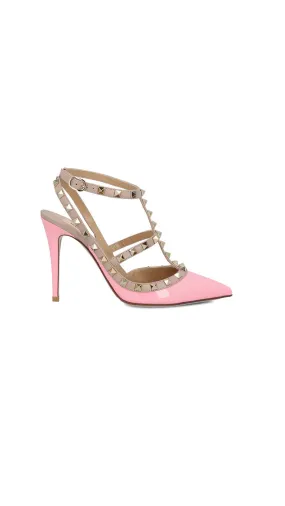 Rockstud Pumps - Pink