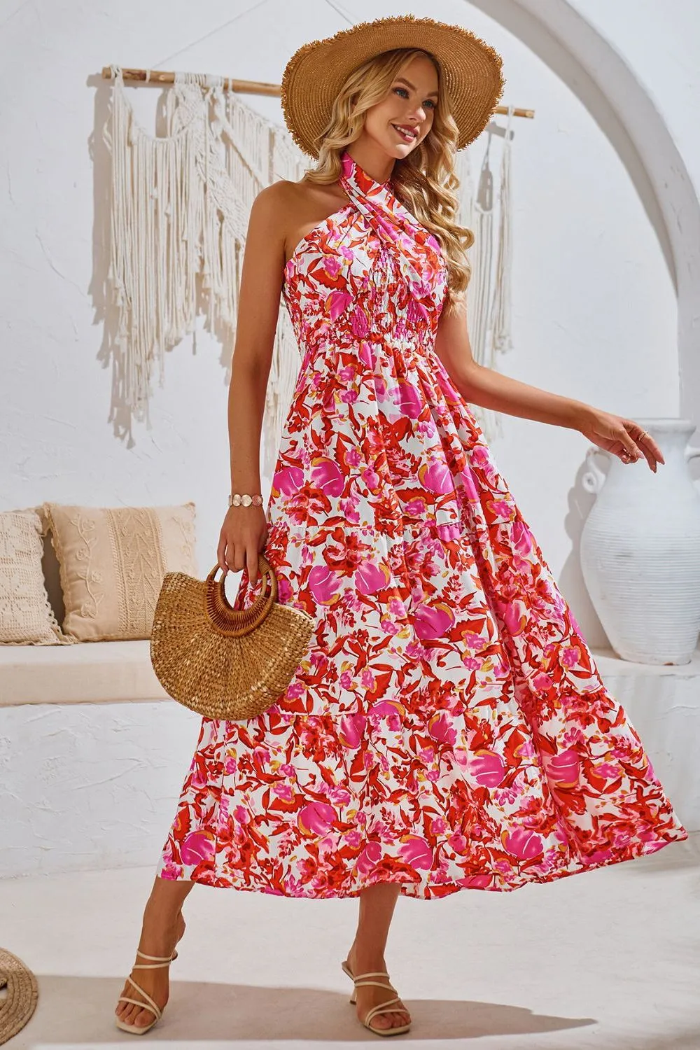 SANGRIA MIDI DRESS