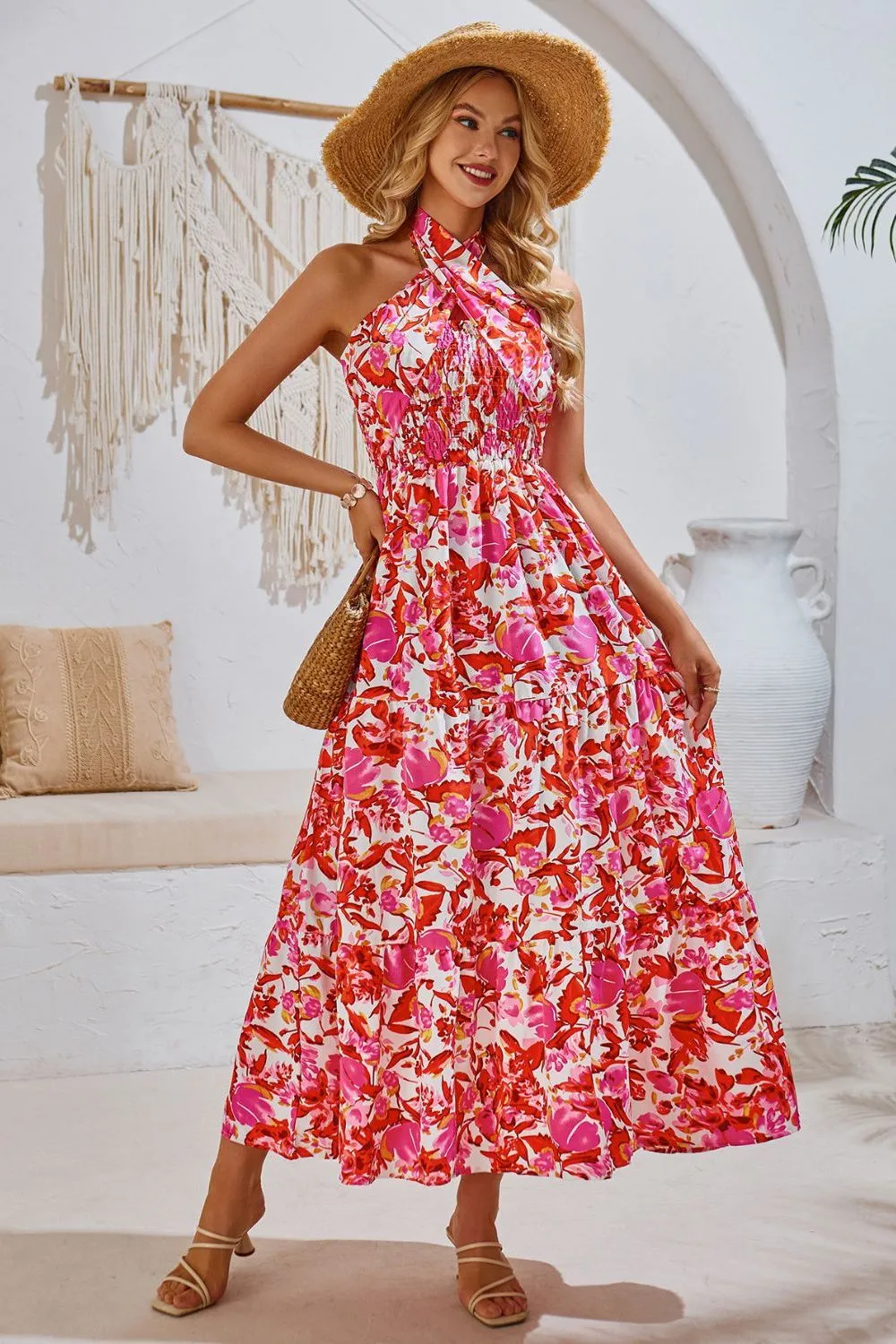 SANGRIA MIDI DRESS