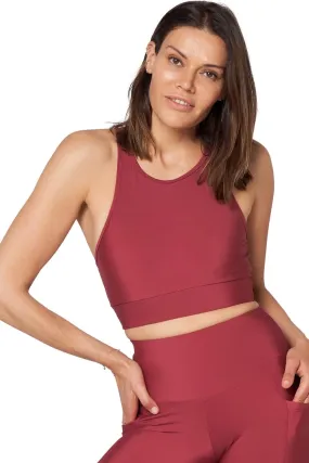 Santorini Crop Top - Red