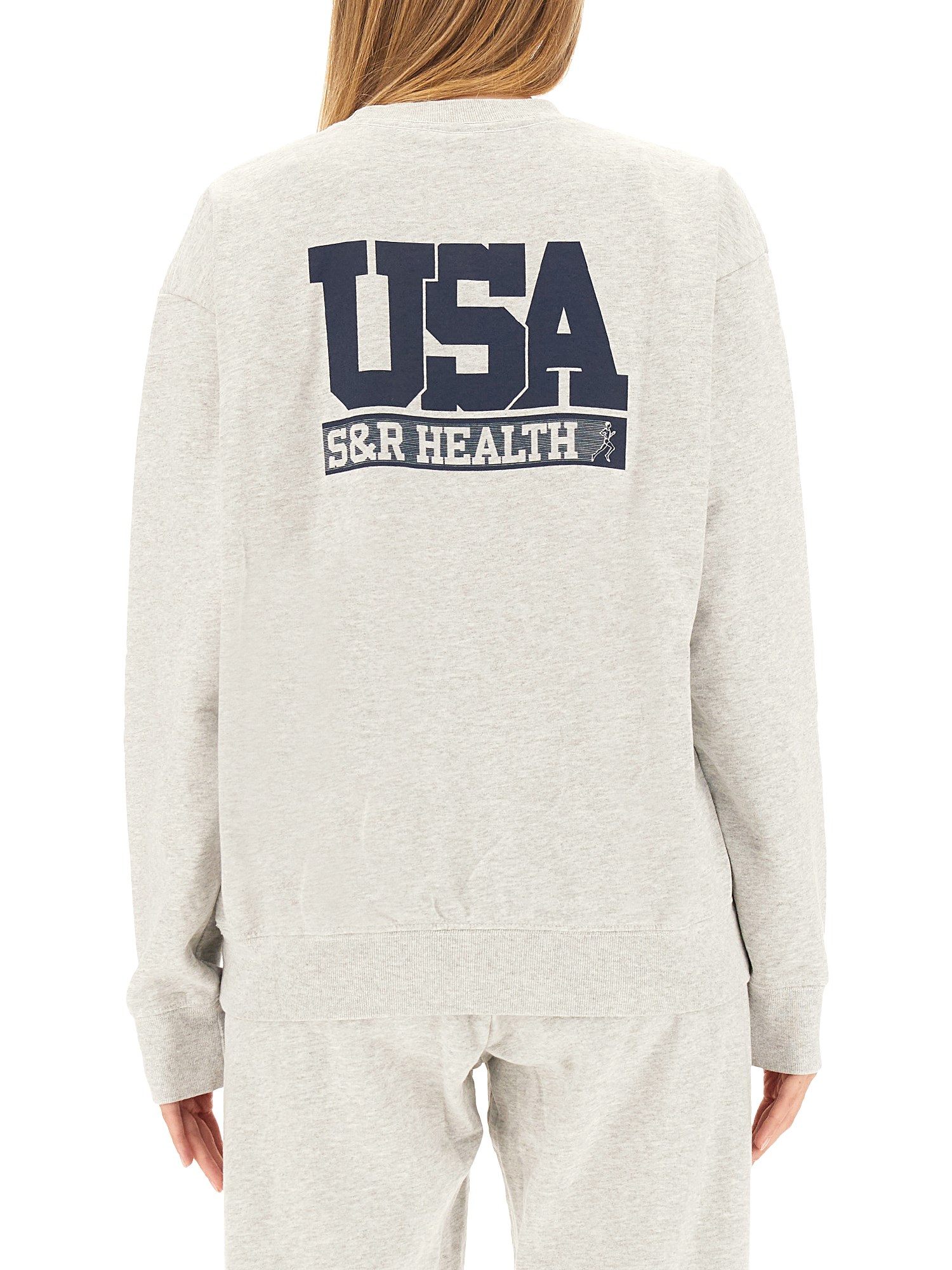 SPORTY&RICH    SWEATSHIRT WITH LOGO