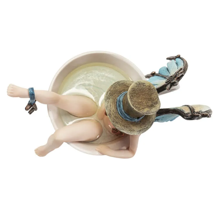 Steampunk Bath Fairy Figurine