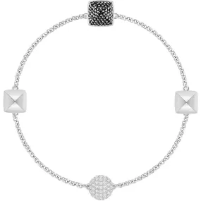 Swarovski Remix Collection SPIKE STRAND, Black, Rhodium -5365762