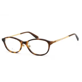 Swarovski SK5379-D Eyeglasses Dark Brown/other / Clear Lens Unisex