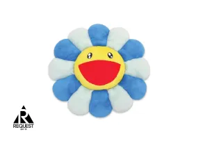 Takashi Murakami Flower Cushion Blue Yellow 60CM