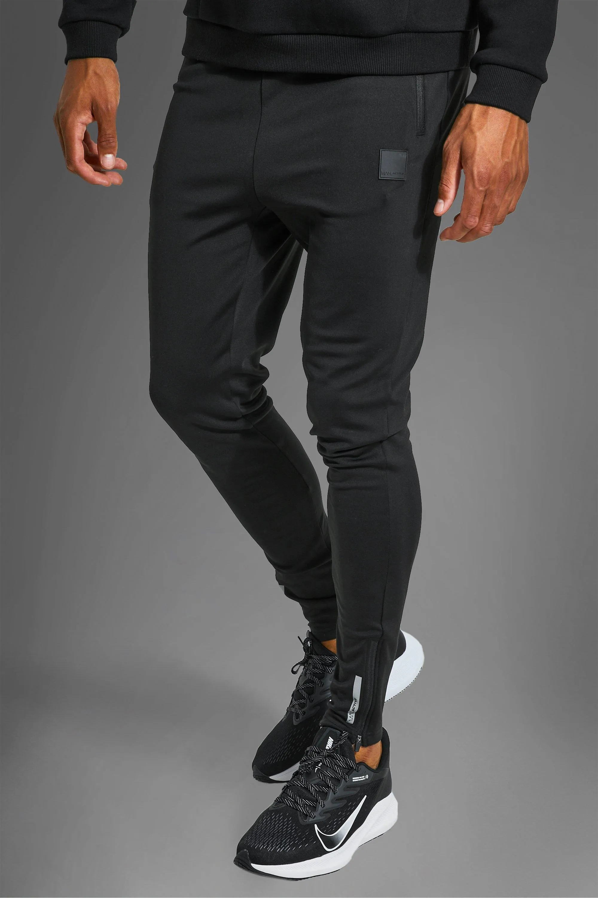 Tall Man Active Performance Jogger | boohooMAN UK