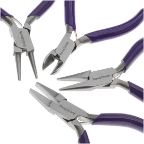 The Beadsmith Micro Mini Jewelry Tool Kit - 4 Plier Set