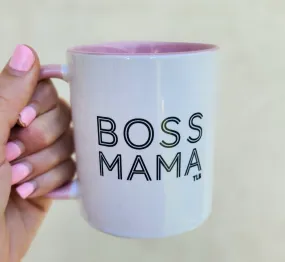 TLB BOSS MAMA Mug Black Font