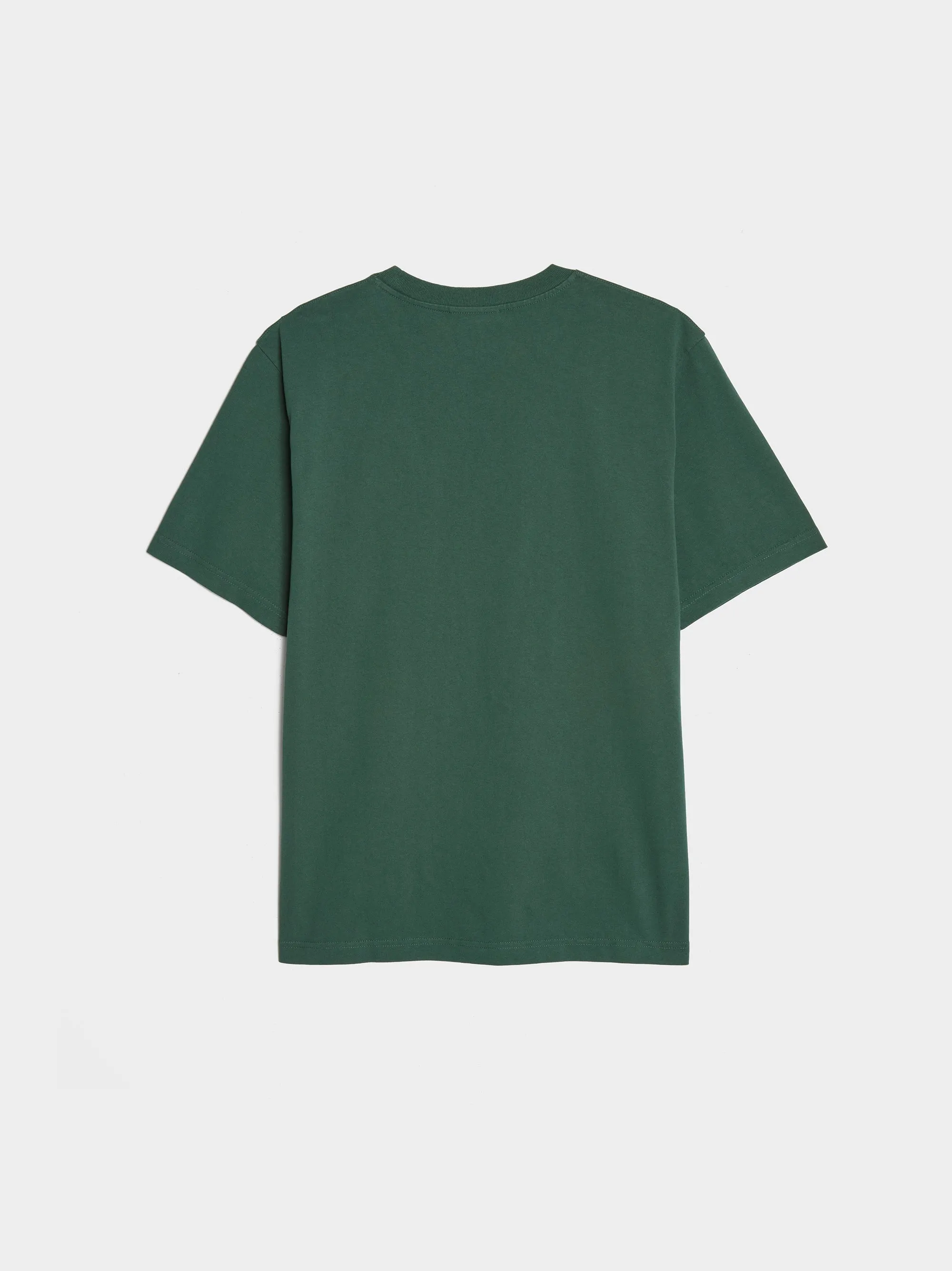 Tonal Fox Head Patch Comfort Tee Shirt, Bottle Green