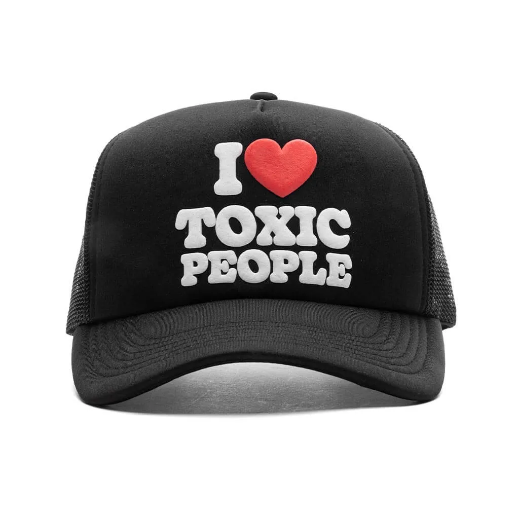 Toxic Trucker Cap - Black