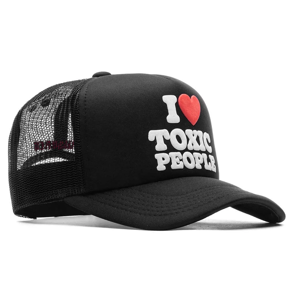 Toxic Trucker Cap - Black