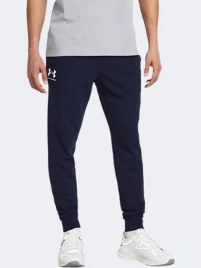 Under Armour Rival Terry Men Lifestyle Pant Navy/Onyx White