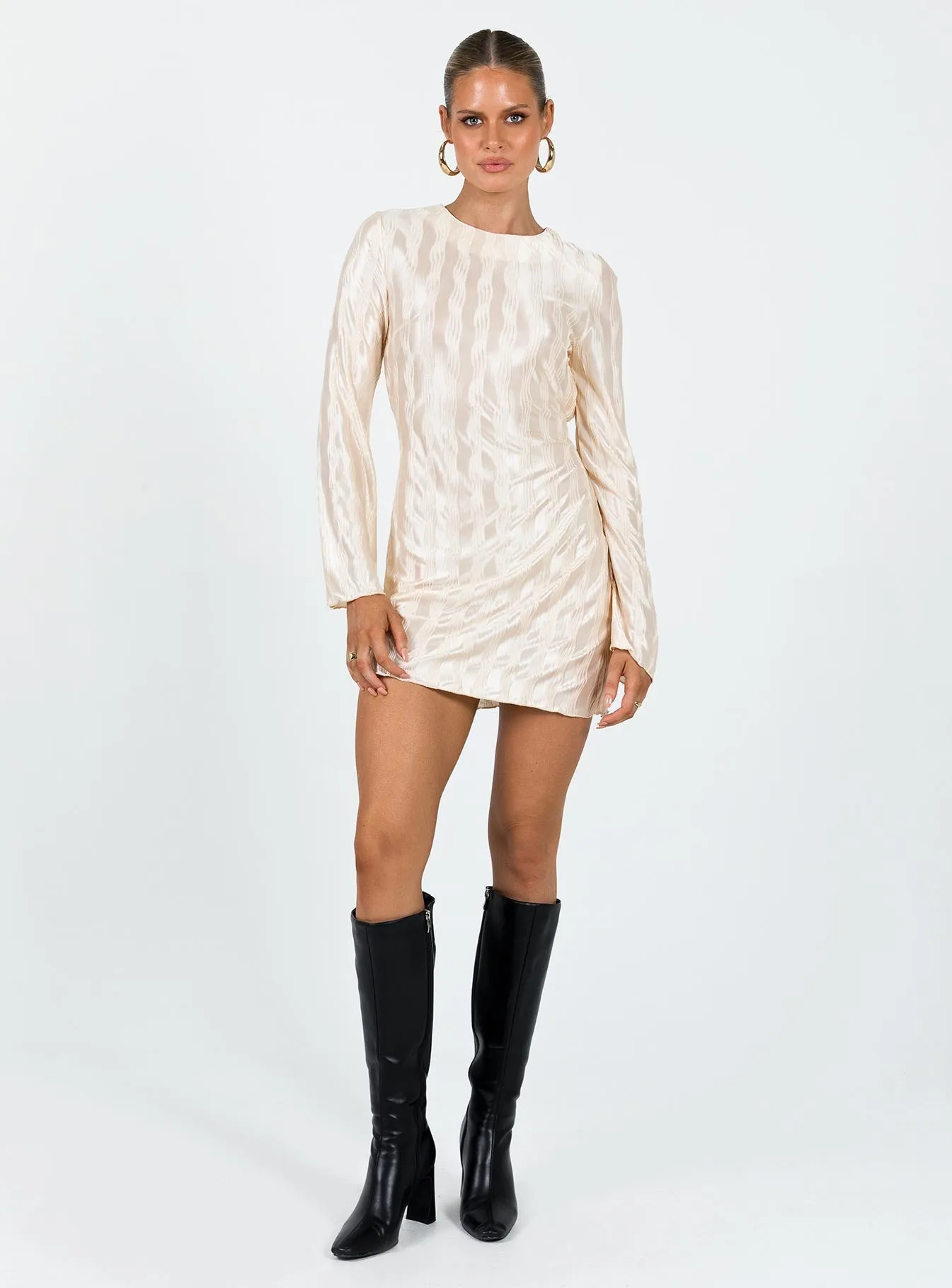 Venaya Mini Dress Champagne