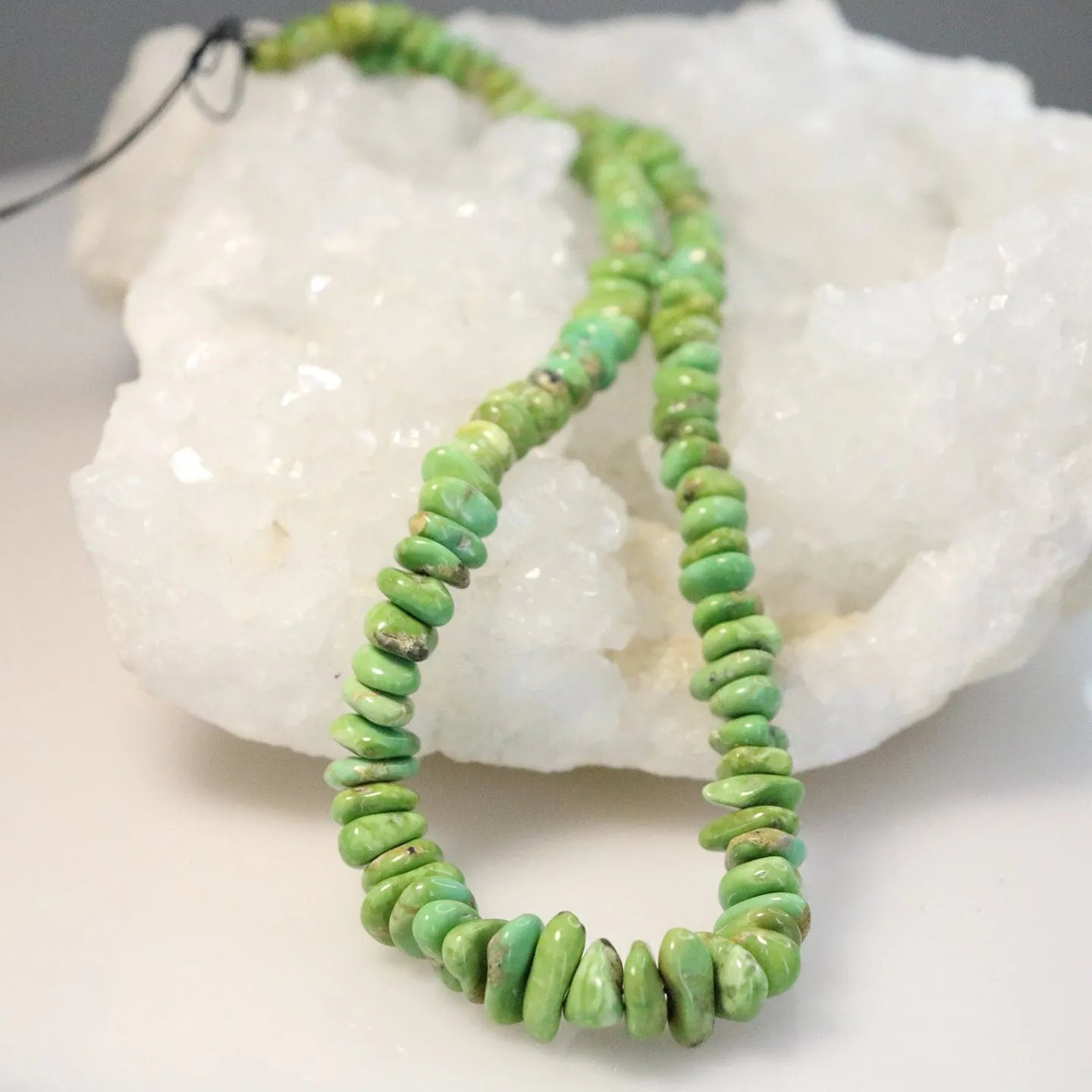 Verde Valley Mexican Turquoise Beads Yellow Green 6-11mm