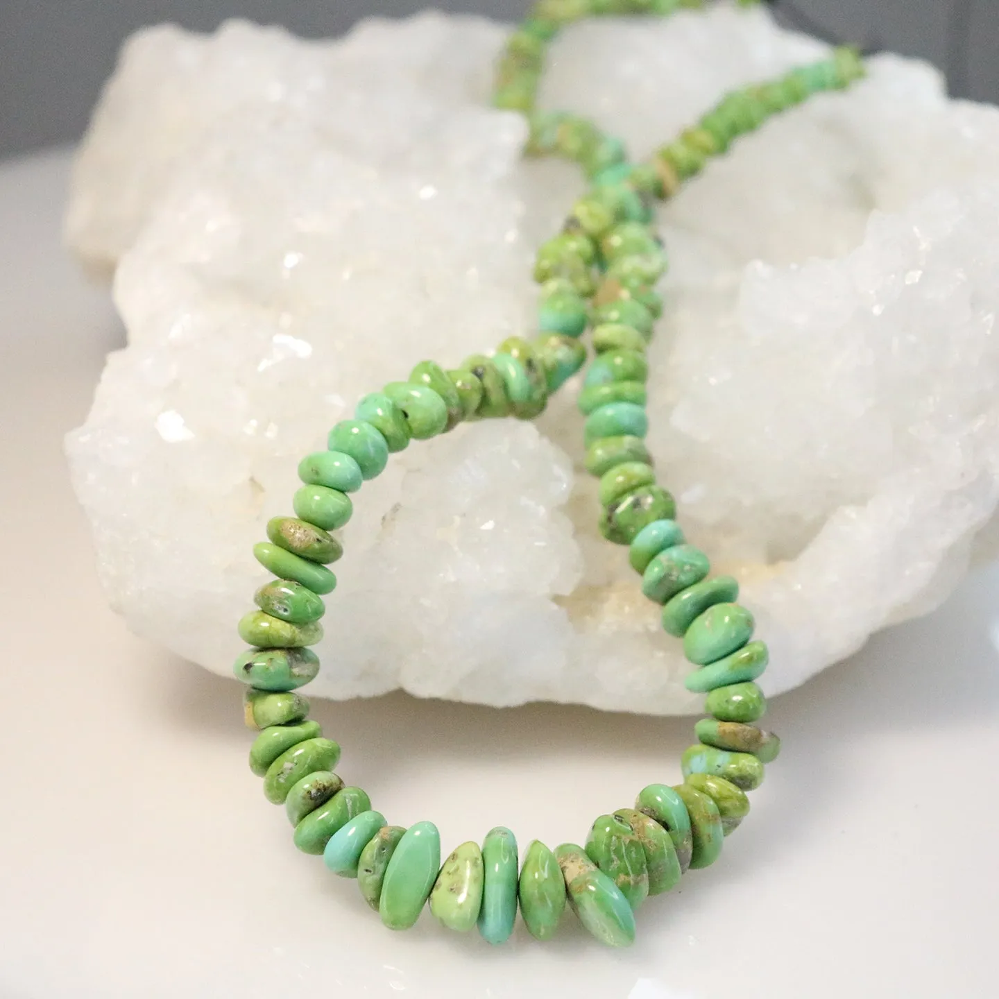 Verde Valley Mexican Turquoise Beads Yellow Green 6-11mm