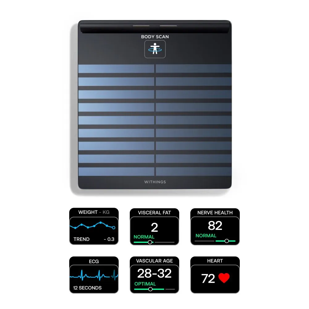 Withings Body Scan Scale (Black)